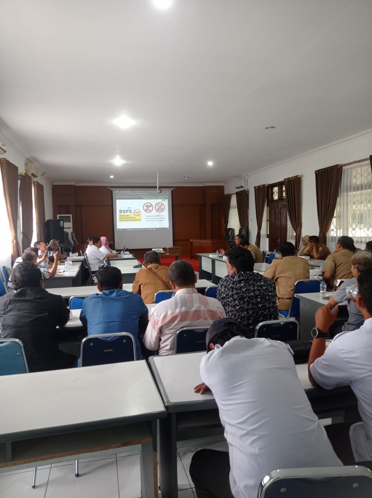 Kunjungan rapat di Gunung kidul